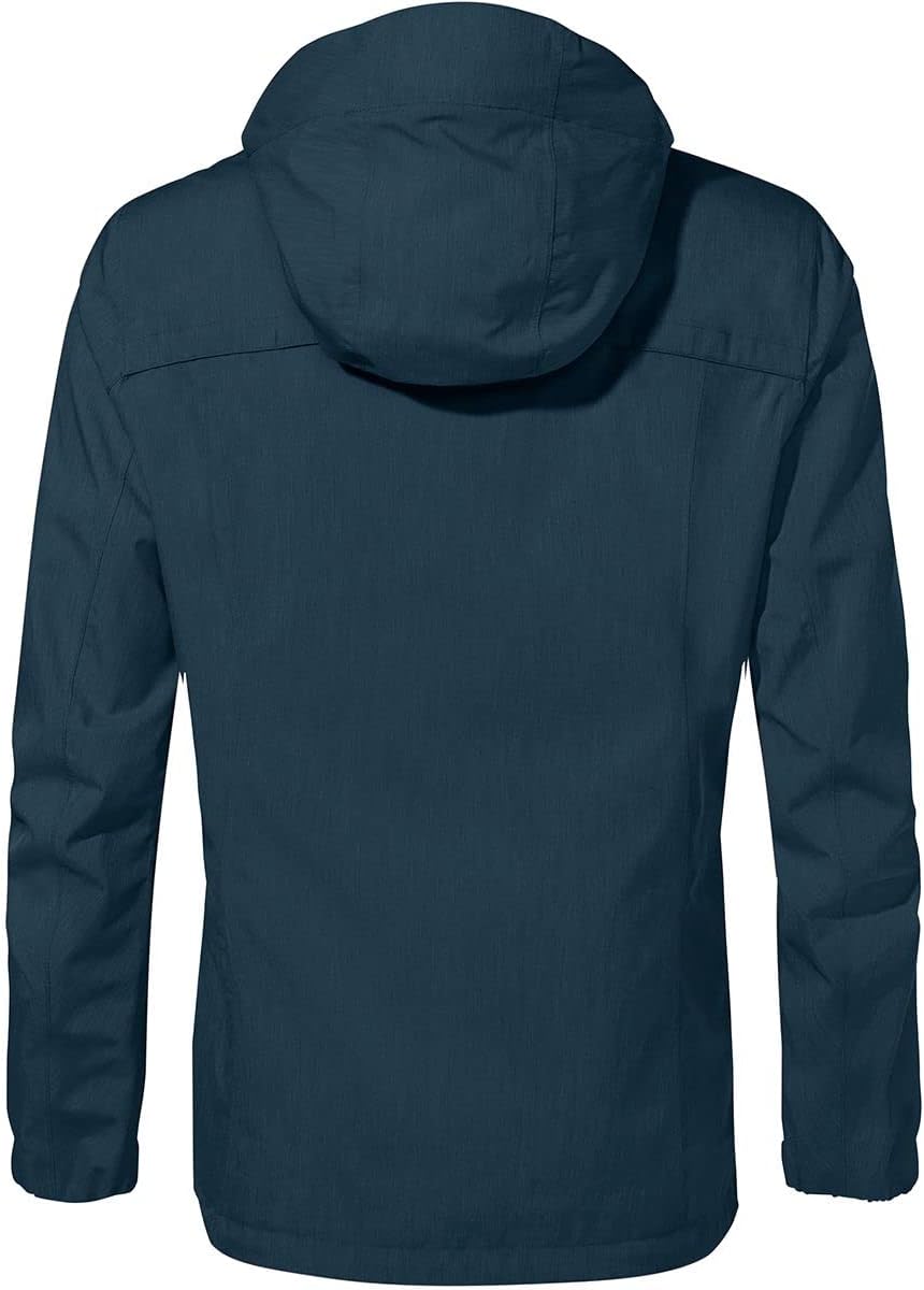 VAUDE Rosemoor - Regenjacke Damen 36 dark sea, 36 dark sea