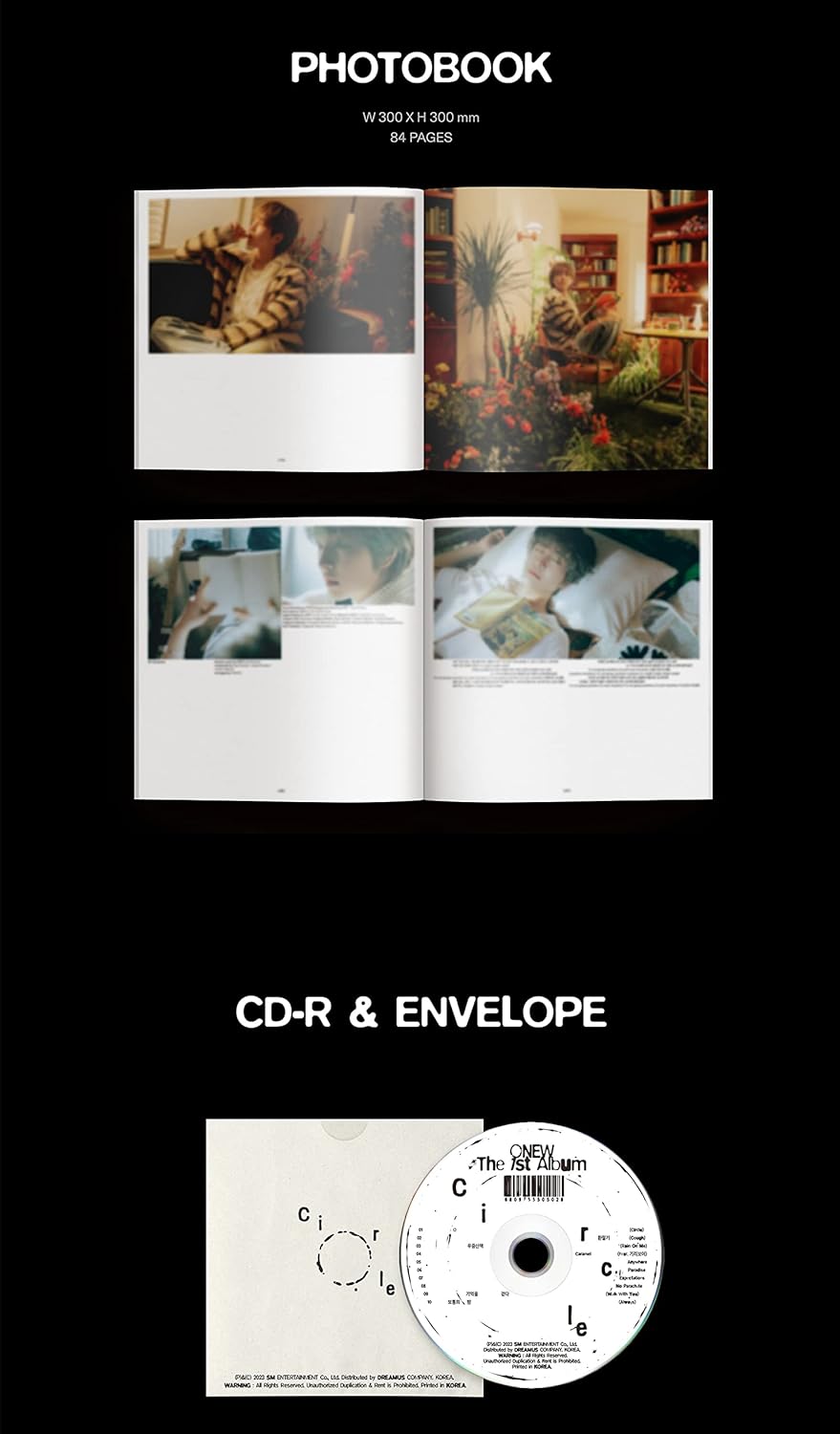 Circle-Inkl.Photobook, Audio-CD