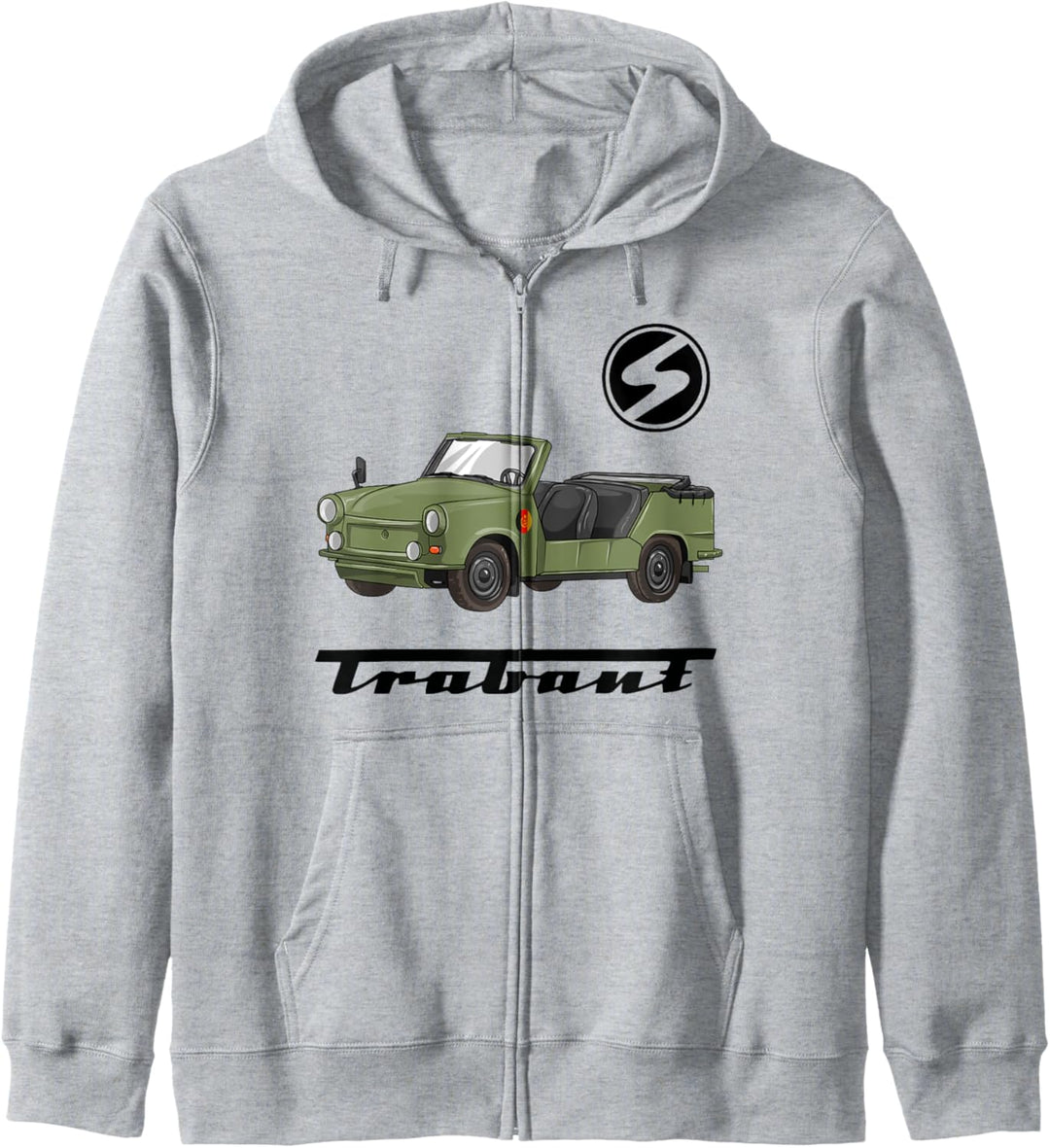 Trabant Kübel Trabi 601 Kübelwagen Ostdeutschland Ossi Kapuzenjacke