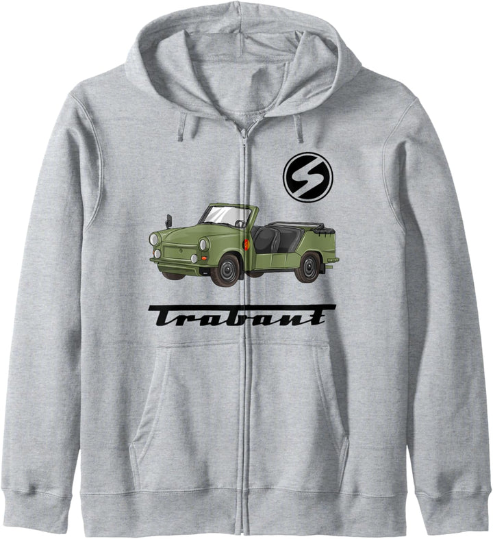 Trabant Kübel Trabi 601 Kübelwagen Ostdeutschland Ossi Kapuzenjacke
