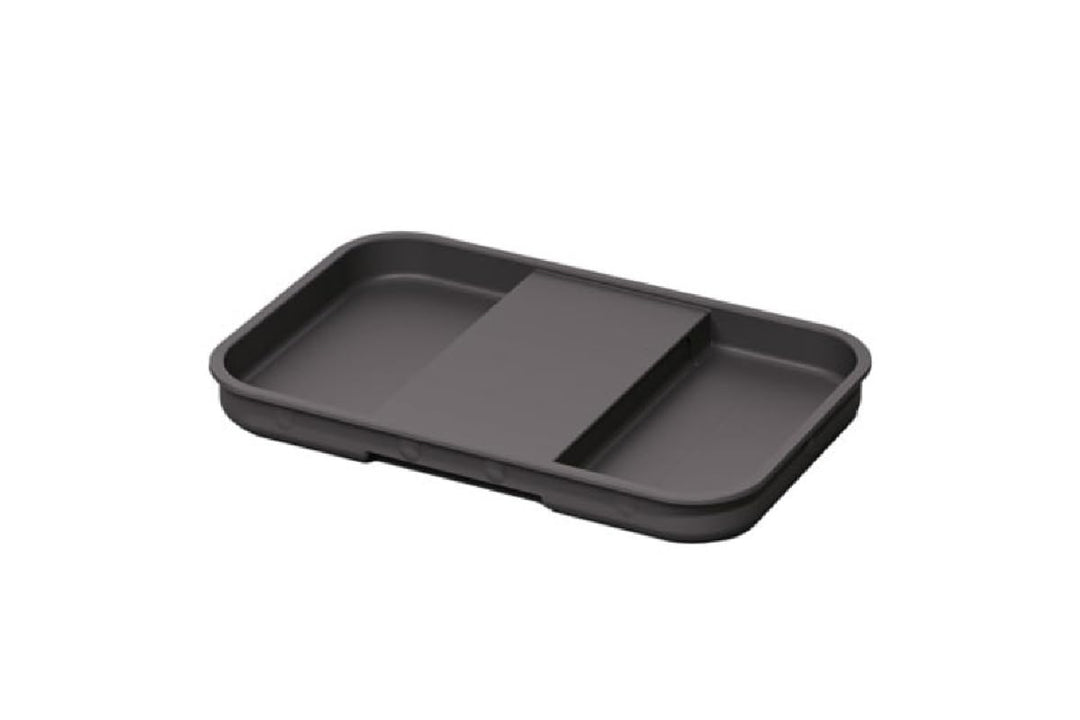 NINKA Einzeldeckel eins2top klein, Deckelplatte für Abfallbehälter 4,2/5,5/8 Liter, Kunststoff dunke