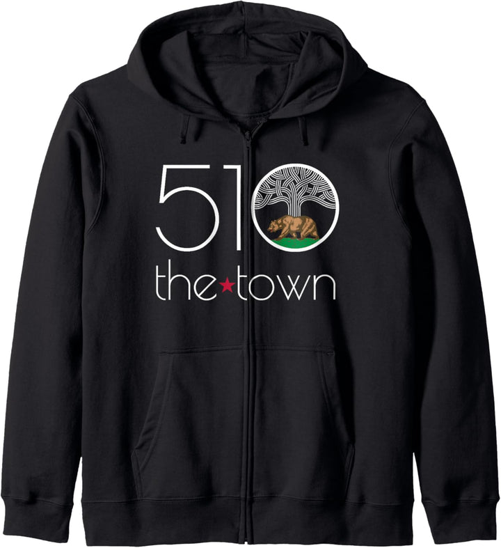 Oakland 510 The Town Eiche Kapuzenjacke