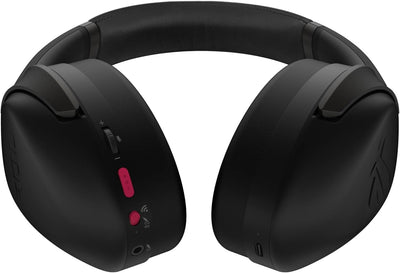 ASUS ROG Go 2.4 Electro Punk - 2,4 GHz kabelloses Gaming-Headset mit USB-C (tm) -Anschluss, KI-Mikro