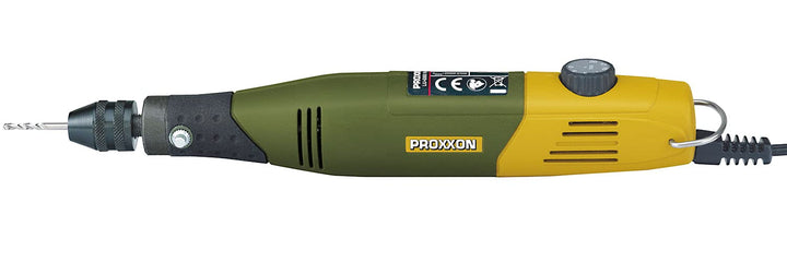 Proxxon 28512 Bohr- und Fräsgerät MicroMot 60/EF mit Dreibackenfutter und Drehzahlregelung 12 Volt G