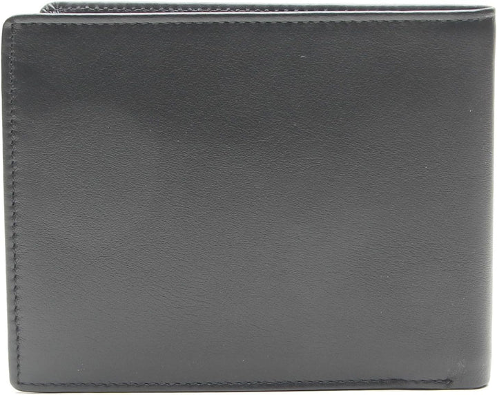 Esquire Slim - Geldbörse 8cc 12 cm RFID black Schwarz, Schwarz