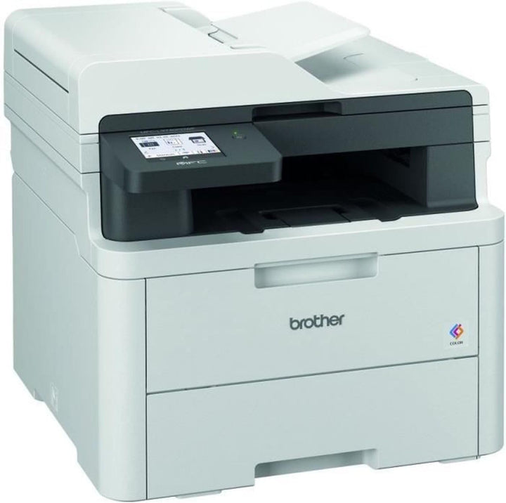 Brother MFC-L3740CDWE EcoPro- Kompaktes 4-in-1 Farb-LED Multifunktionsgerät mit WLAN/LAN, ADF und Du