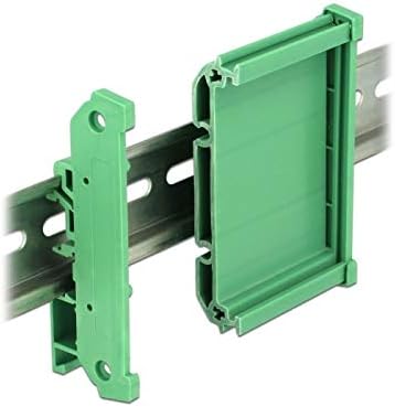 DeLock Platinenhalterung für Hutschiene 20 cm lang
