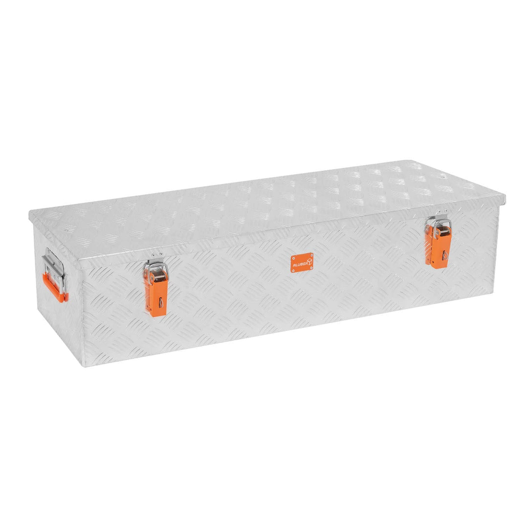 alubox Werkzeugkiste Riffelblech ABX-RL86 Aluminium 1,5mm Werkzeugkiste leicht und robust 86 Liter -