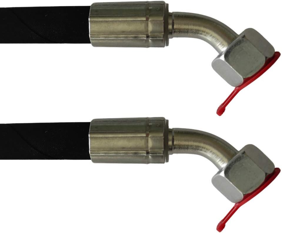 Hydraulikschlauch 6L DN6 1SN | Länge 7200mm | Gewinde M14x1.5 | DKOL45 - DKOL45 | Nenndruck 225 bar
