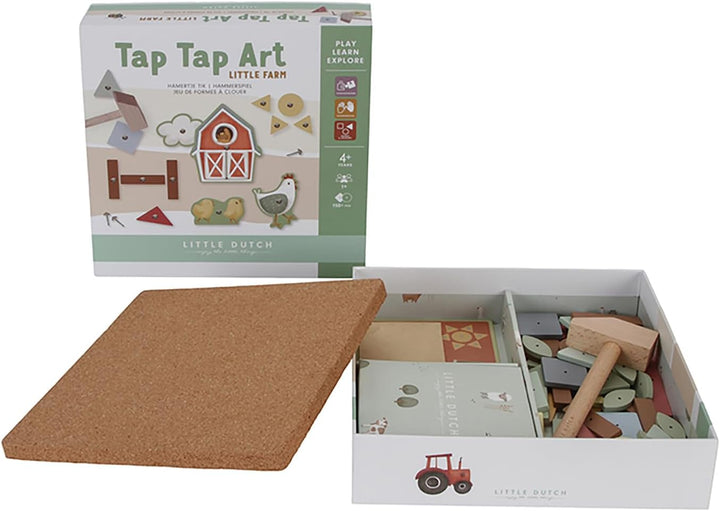 Little Dutch Hammerspiel Nagelspiel Tap Tap Art (Little Farm), Little Farm