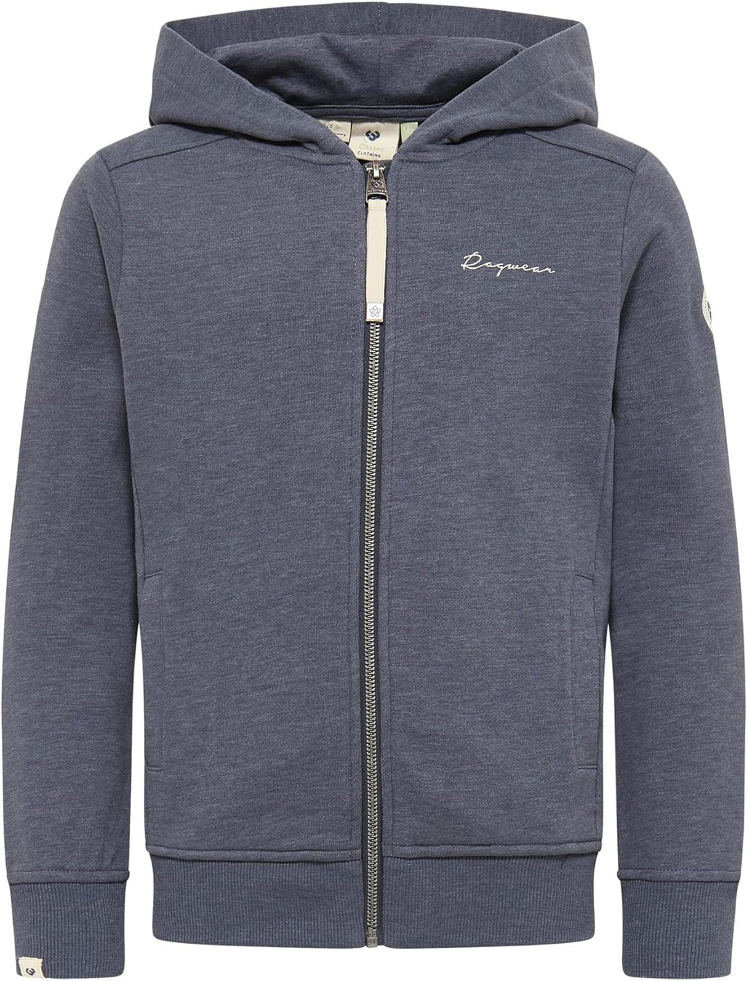 Ragwear Mädchen Sweatjacke oder Hose THEA ZIP ORGANIC Sweatshirt mit Kapuze und Reissverschluss Über