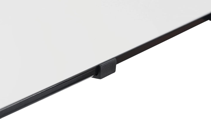 BoardsPlus Economy Magnetisches Whiteboard, 88 x 58 cm mit lackierter, trocken abwischbarer Stahlobe