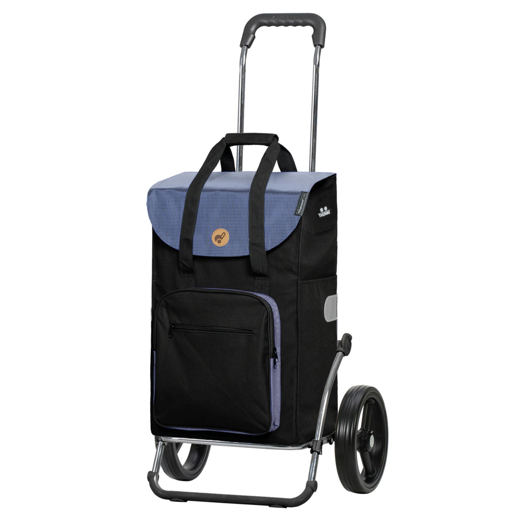 Andersen Einkaufstrolley - klappbar - 45 Liter - mit Kühlfach - belastbar 60 kg - Stahlgestell - Tro