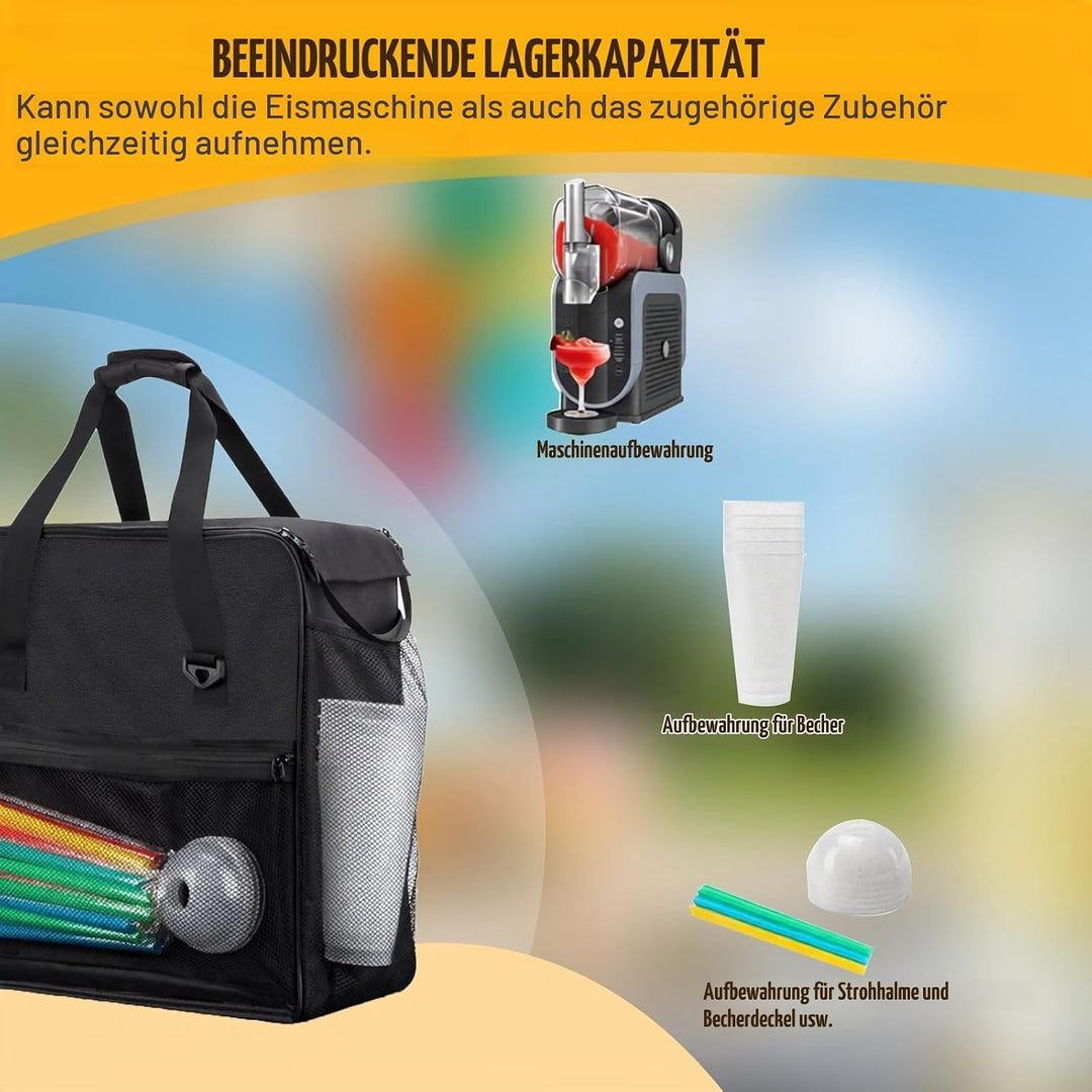 ‌Tragetasche für Ninja Slushi, 44×45×17 cm Aufbewahrungstasche, für Ninja Slushi Maschine FS301 FS30