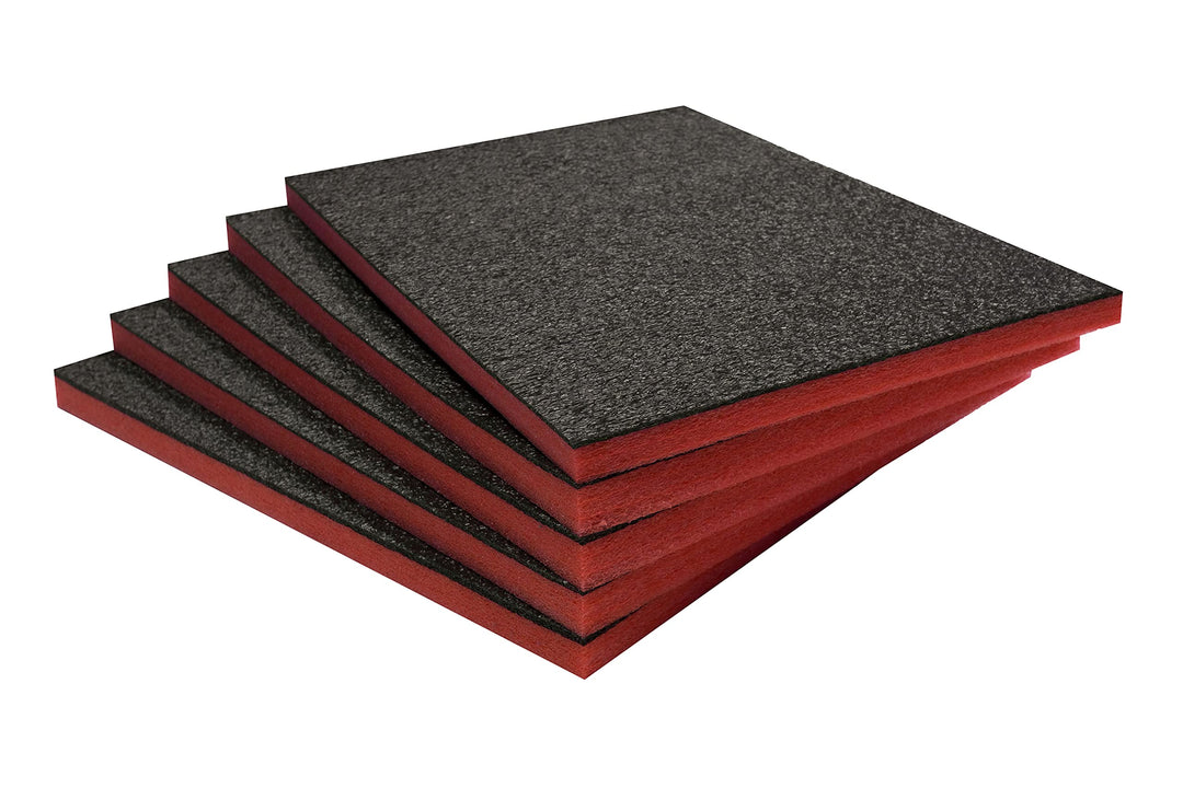Shadow Foam Multi-Packs - Pack of 5: 600mm x 420mm x 30mm | Cut and Peel Foam für Werkzeugkästen, We