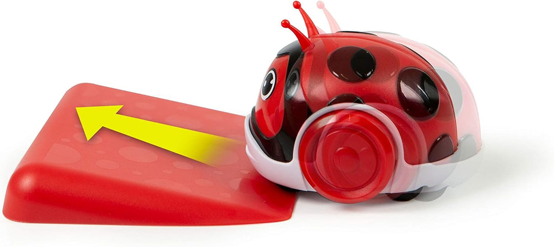 Clementoni 17412 Racing Bugs Marienkäfer Lernroboter, Ferngesteuerter Roboter, Kinder ab 4 Jahren, M