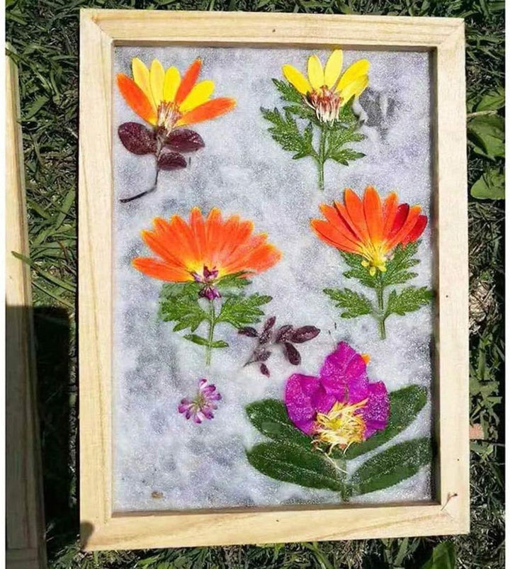 4 Stück Papier Schöpfrahmen, Papierherstellung Rahmen, Papierschöpfsieb, Papierschöpfrahmen für Kind