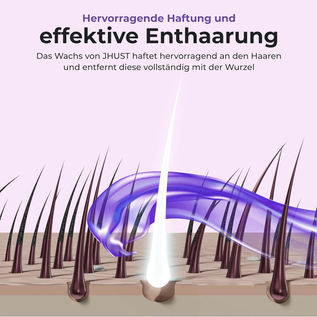 Heisswachs Perlen 1 kg – streifenfreies Warmwachs für Körper, Gesicht &amp; Intimbereich, Waxing Bohnen