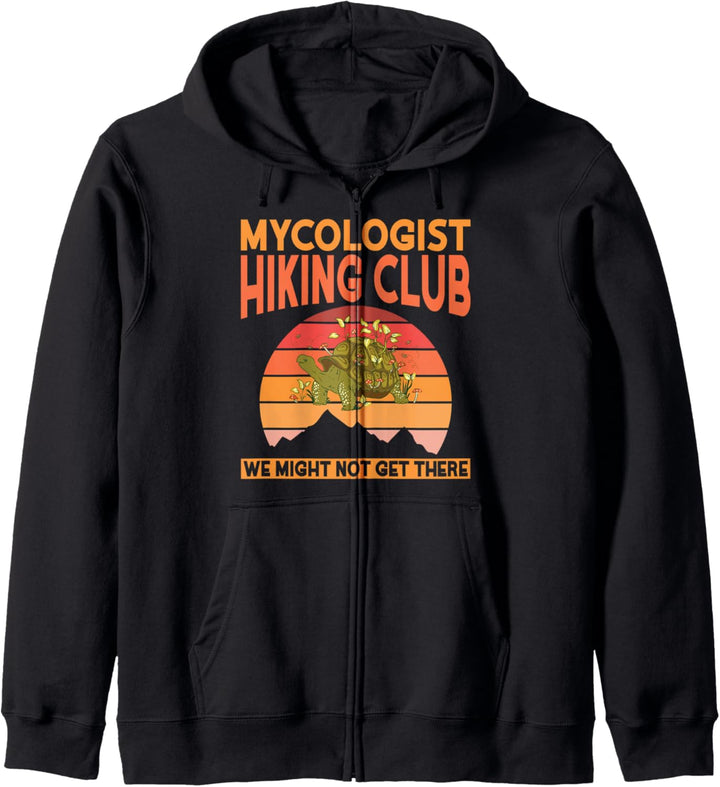 Mycologist Hiking Club wir vielleicht nicht dort bekommen Fungi Hunter Kapuzenjacke