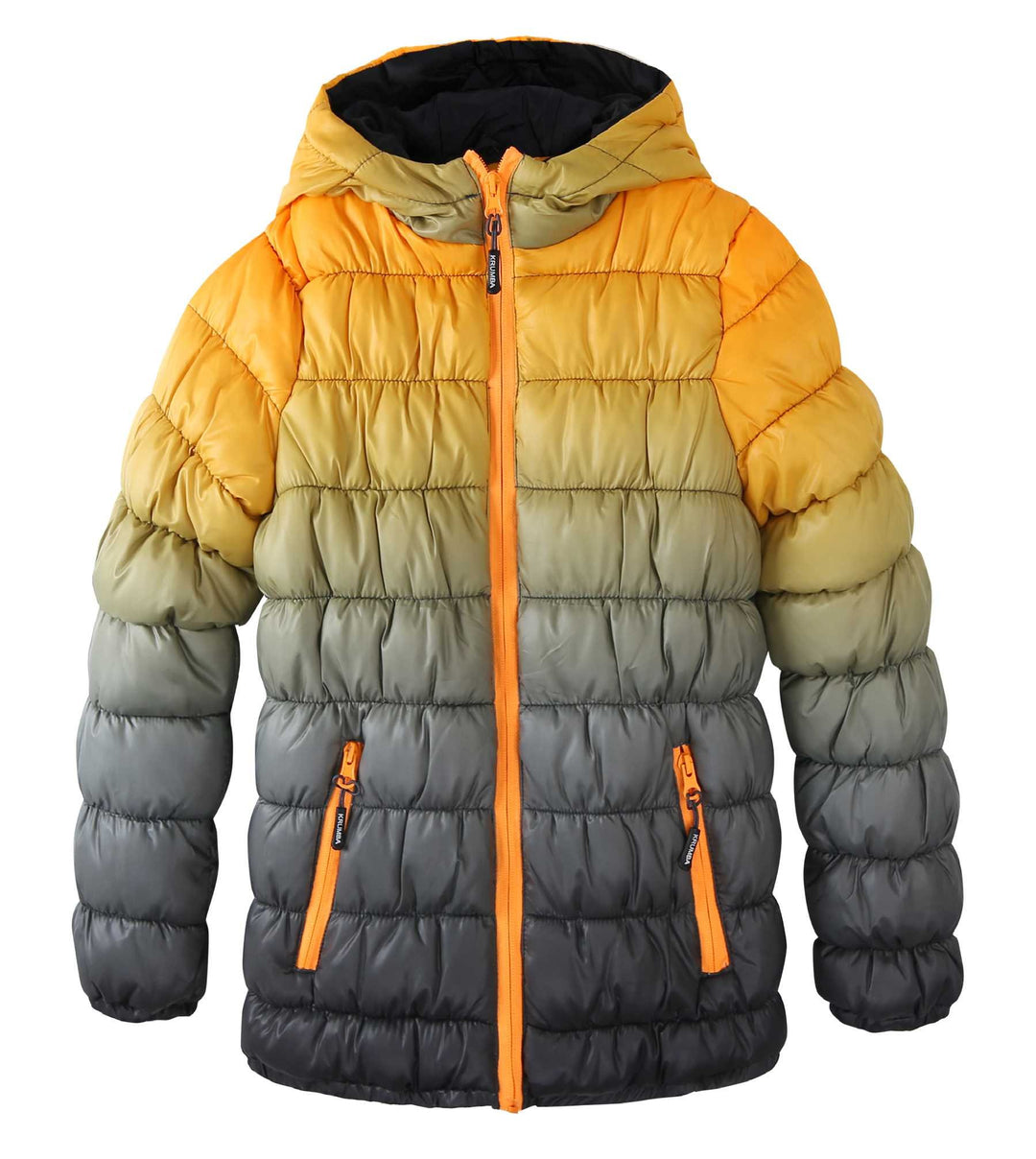 Krumba Jungen Wasserdicht Kapuze Puffer Jacken 146 Schwarz, 146 Schwarz