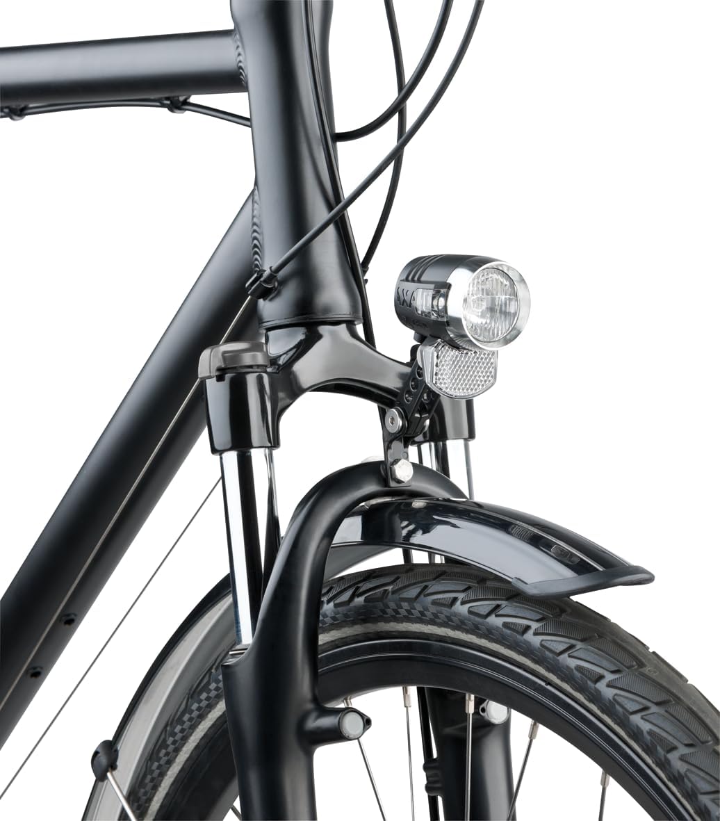 AXA Blueline 50-T Steady Auto – Dynamo Fahrradlicht – 50 Lux – Tagfahrlicht und Standlicht – StVZO z