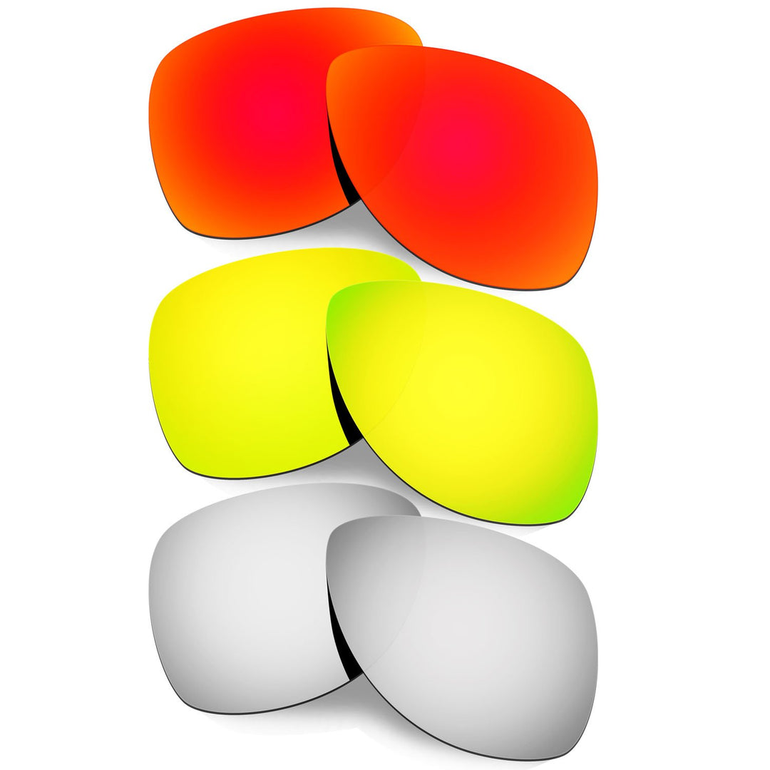 HKUCO Plus Mens Replacement Lenses For Oakley Dispatch 2 - 3 pair
