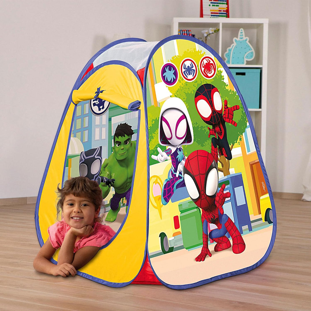 Pop Up Kinder Spielzelt Marvels Spidey und Seine Superfreunde