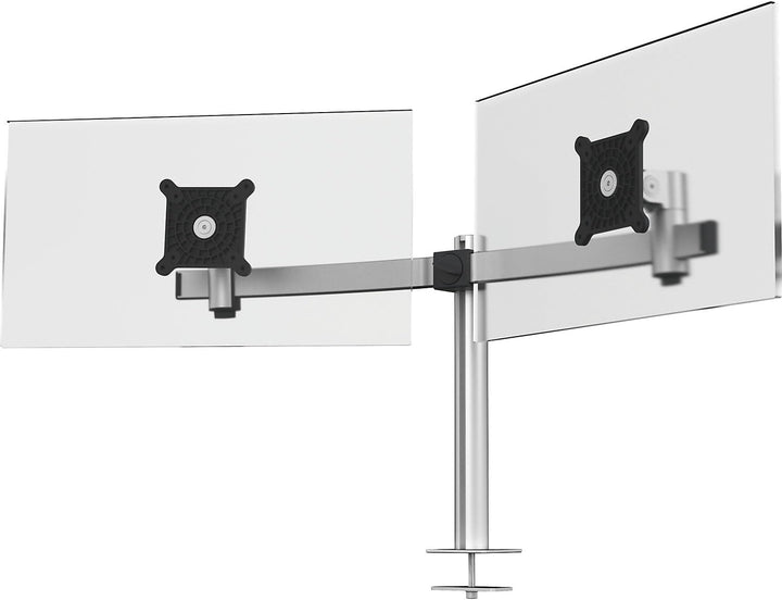 Durable Monitor Halterung 2 Monitore mit Tischdurchführung, für VESA Bildschirme 21-27", 360° drehba