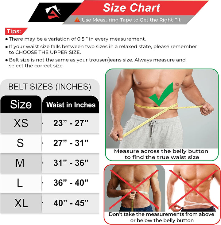 AQF Gewichthebergürtel, 4"/10.2cm Autolock Nylon Gürtel, Functional Training Bodybuilding Fitness Gü