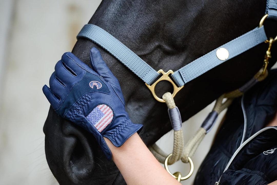 Roeckl Sports Reithandschuh Maryland, Turnier Sommer Handschuh, 6 Farben, Grösse 6-11 8.5 Weiss/Deut