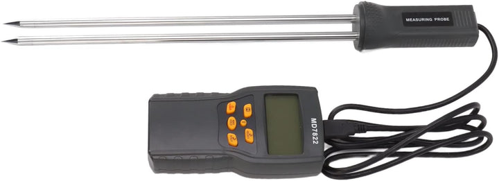 Okuyonic Feuchtigkeitsmesser, klares LCD-Display, fehlerfreier Feuchtigkeitsmesser für Lebensmittel,