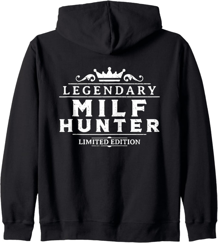 MILF Hunter Single Hot Daddy Witz für Erwachsene Kapuzenjacke