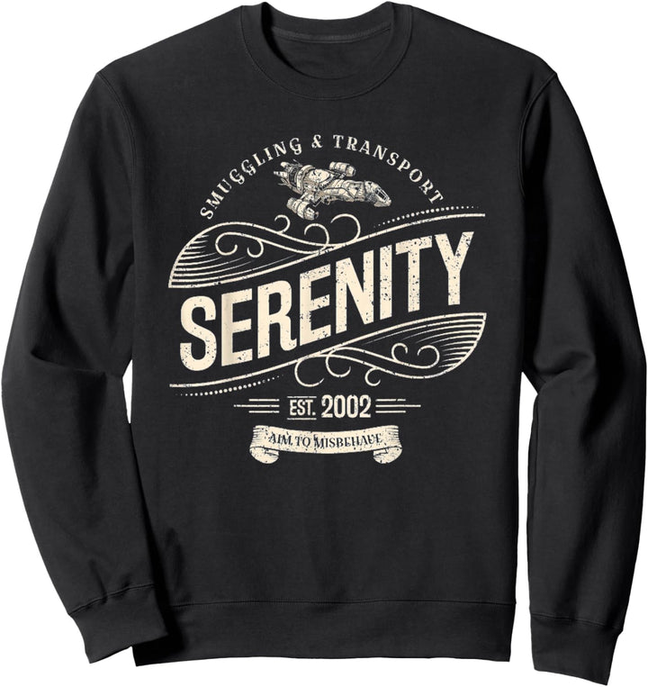 Vintage Serenity Schmuggling & Transport Firefly Sweatshirt
