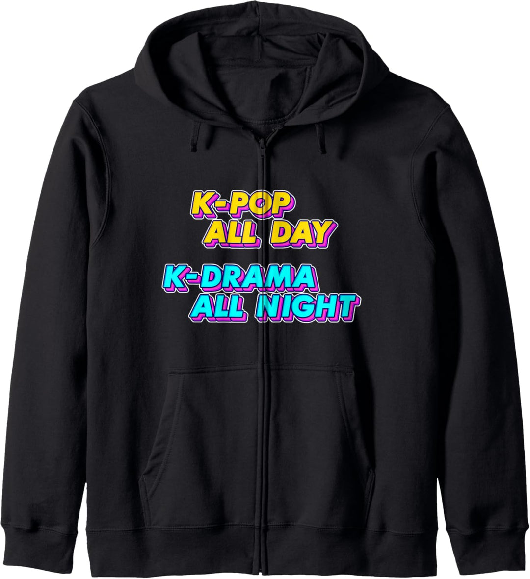 K-Pop den ganzen Tag K-Drama die ganze Nacht, K-Drama Kapuzenjacke