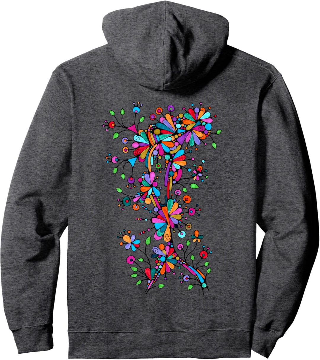 Sketching Fantasy Art - Lines Of Power 6 - Fan Fun Pullover Hoodie