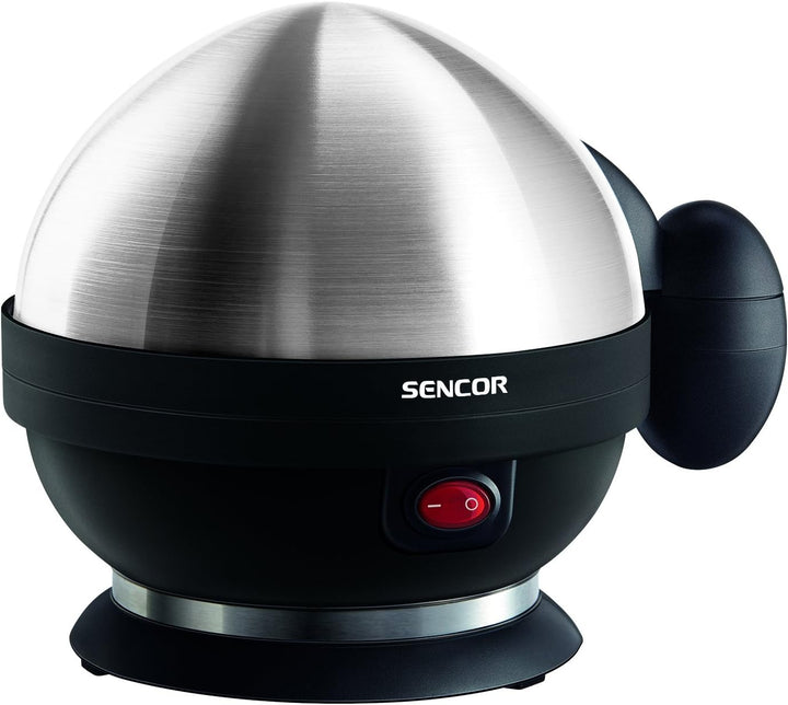 SENCOR SEG 720BS Eierkocher (380 Watt, Kapazität bis zu 7 Eier, 3 Kochstufen) schwarz
