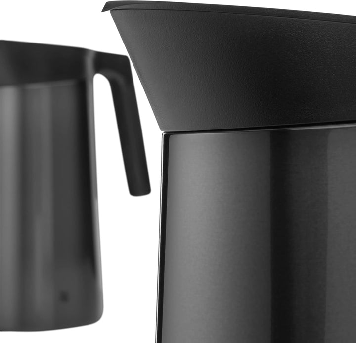 WMF Kineo doppelwandige Isolierkanne 0,6l, Thermoskanne Edelstahl mit Klick-Verschluss, Kaffeekanne