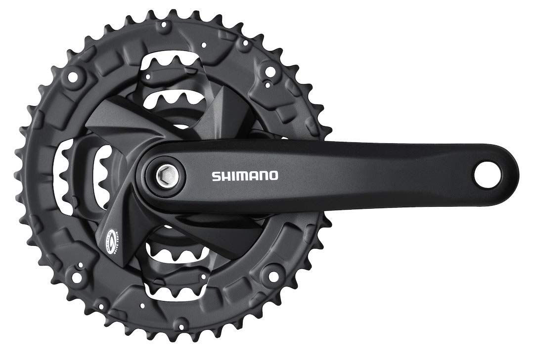 SHIMANO Kettenradgarnitur Acera FCM371 4-Kant schwarz | 44 x 32 x 22 Zähne