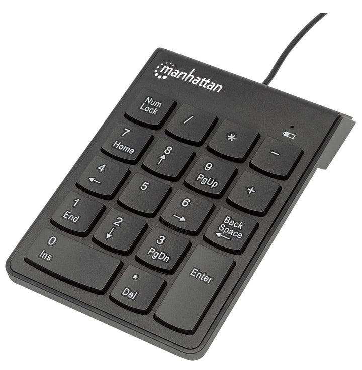 Manhattan-Products Ziffernblock - USB Nummernblock, kabelgebundenes Keypad, NumLock-Funktion, Ultrad