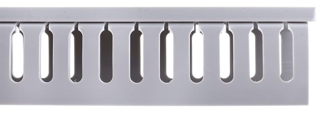 RS PRO Verdrahtungskanal Grau, 40 mm x 60mm, Länge 1m Kunststoff, Seitenwand Offen, Packung a 4 Stüc