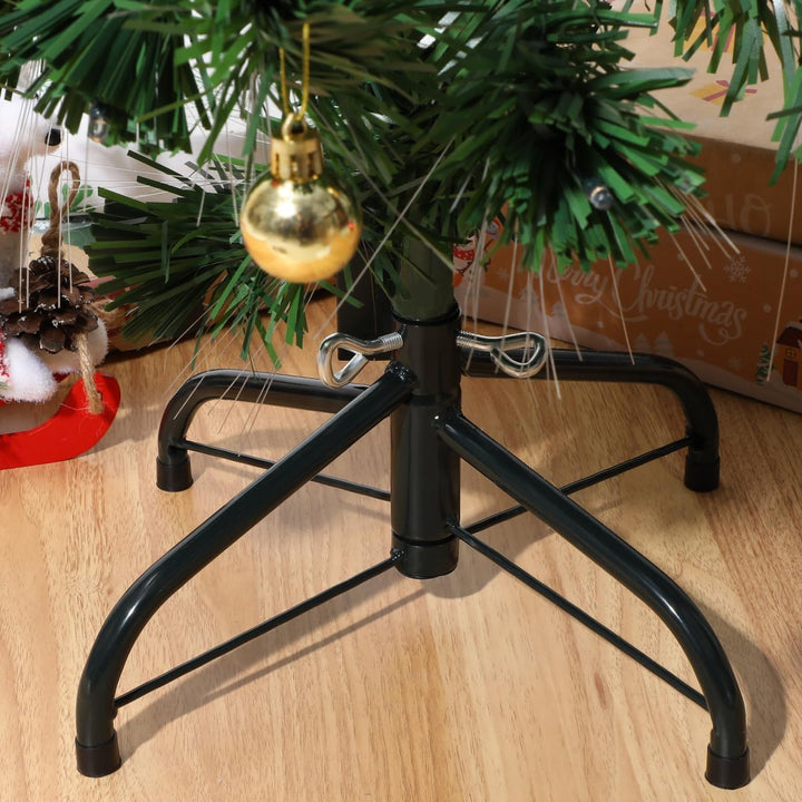 Housoutil Weihnachtsbaumständer, Metall Christbaumständer 35cm Mit Gummifüsse Schrauben Für Weihnach