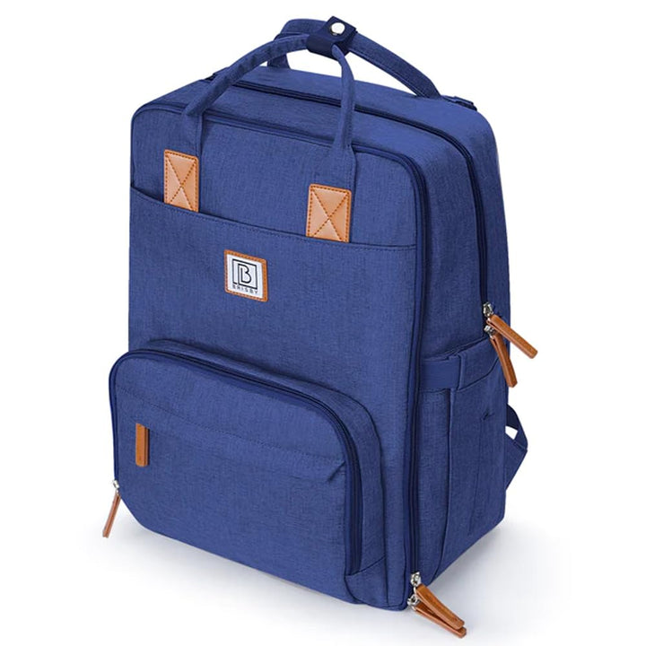 Brisby Wickelrucksack gross - Wickeltasche kinderwagen mit isoliertes Frontfach, Babytasche mit Wick