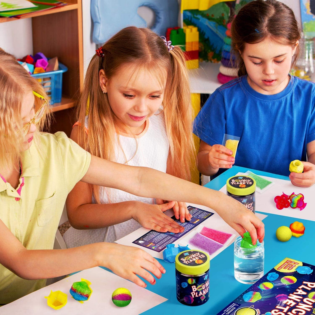 Bouncing Ball Set Bouncy Ball Spiel for Kids Flummi Gummiball Hüpfbälle Selber Machen Set Springball