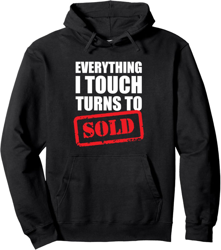 Real Estate Agent Gift Property House Real Estate Broker Pullover Hoodie