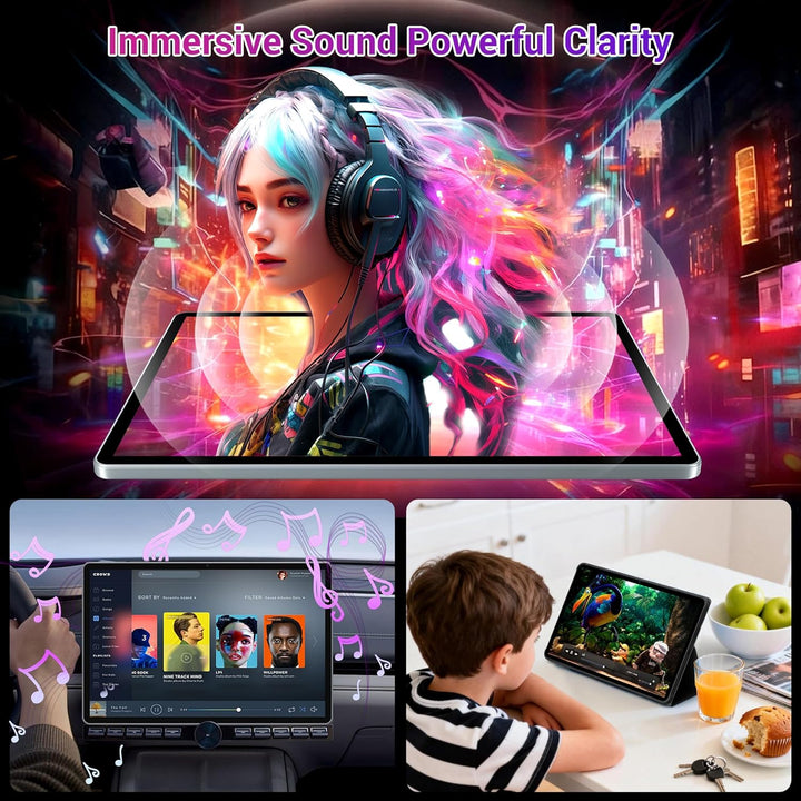 3K 13 Zoll Android 15 Tablet, 36GB RAM, 512GB ROM (erweiterbar auf 2TB), 4G LTE丨5G WLAN, 2940 x 1840