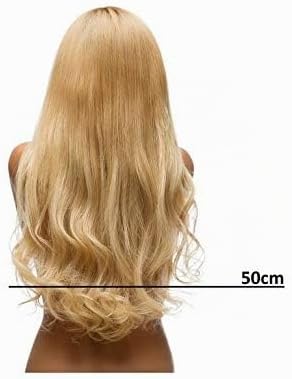 hair2heart Extensions Echthaar Bondings glatt - 25 Strähnen 1g 50cm 8/01 hellblond natur-asch