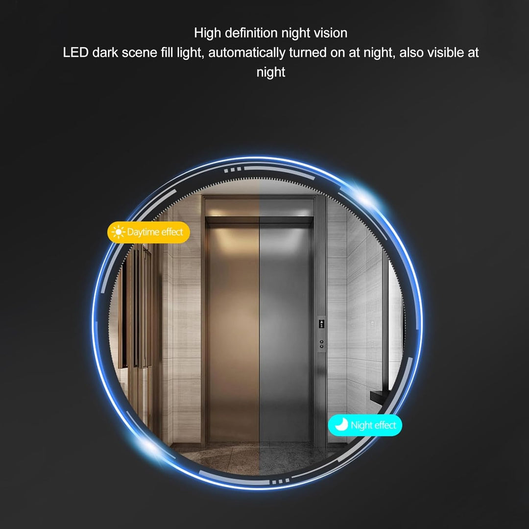 Annadue WiFi Drahtlose Video-Türsprechanlage, 1080P-Türklingelkamera mit, Video-Gegensprechanlage mi