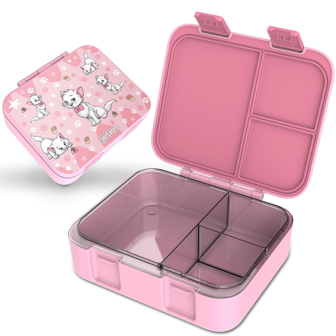 JARLSON® Brotdose Kinder mit Fächern MILI [AUSLAUFSICHER] - Bento Lunchbox für Schule, Kita & Kinder