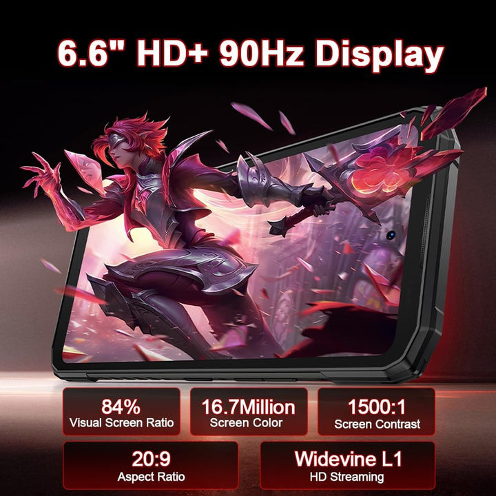 DOOGEE Blade 20 Pro 4G Outdoor Handy Ohne Vertrag,11800mAh, 24GB+256GB(2TB) Outdoor Smartphone, 50MP