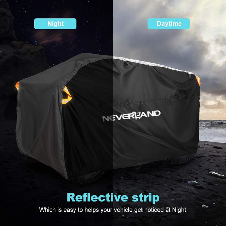 Neverland Quad Abdeckplane ATV Fahrzeug Quad Abdeckung Wasserdicht Abdeckplane für Quad Schutz Cover